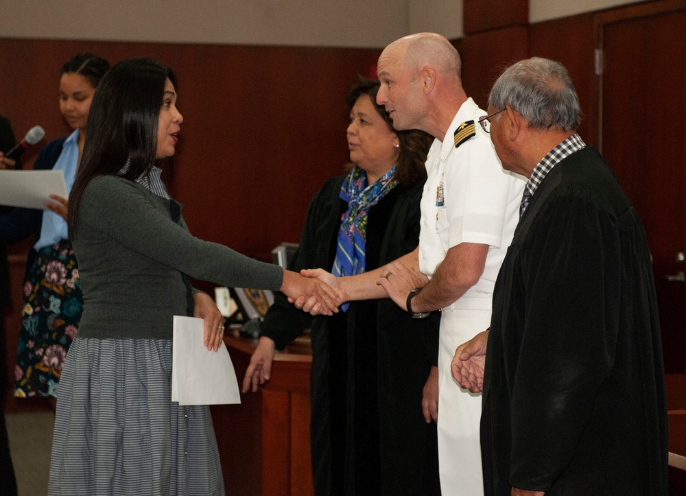 New U.S. Citizens Welcomed During Veterans Day Naturalization Ceremony
