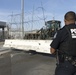 DOD prepares barriers for lane closures at the San Ysidro Port of Entry