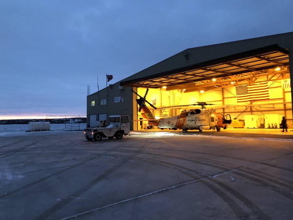 Coast Guard Air Station Kodiak aircrews demobilize FOL Kotzebue