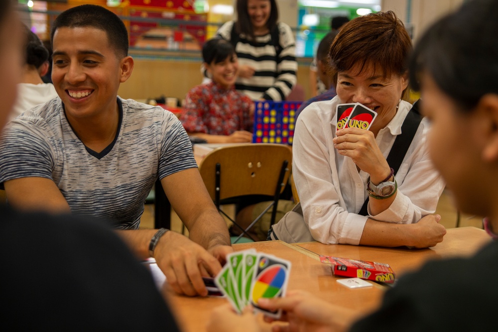 U.S. Consulate General Naha hosts game night at the Chatan Aeon Mall