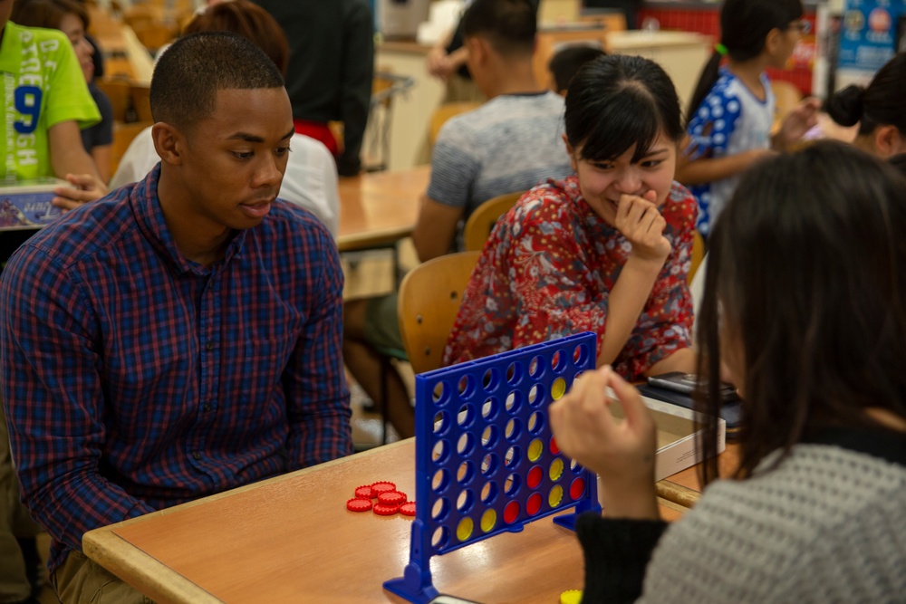 U.S. Consulate General Naha hosts game night at the Chatan Aeon Mall