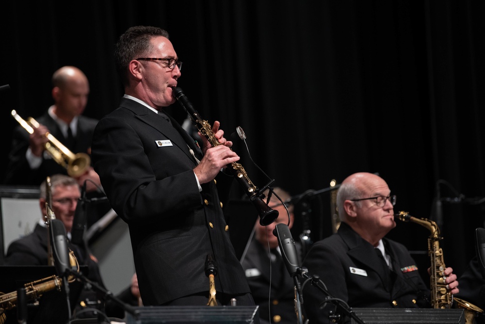 U.S. Navy Band Commodores perform in Tavernier