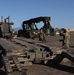 Soldiers from 264th CSSB and 1st Armored Cavalry Division load RTCH for movement to the Southwest border