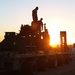 Soldiers from 264th CSSB and 1st Armored Cavalry Division load RTCH for movement to the Southwest border