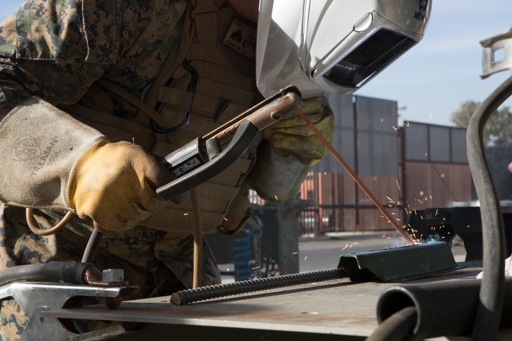 U.S. Marines assist CBP with Border Support