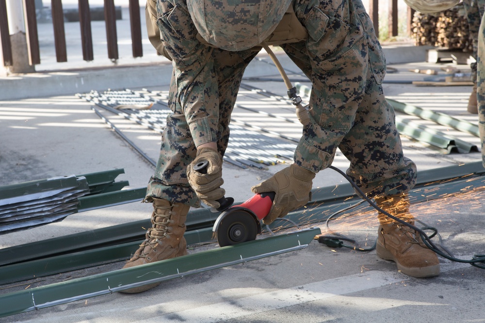 U.S. Marines assist CBP with Border Support
