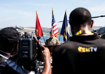 USS Green Bay Papua New Guinea Rear Adm. Cooper