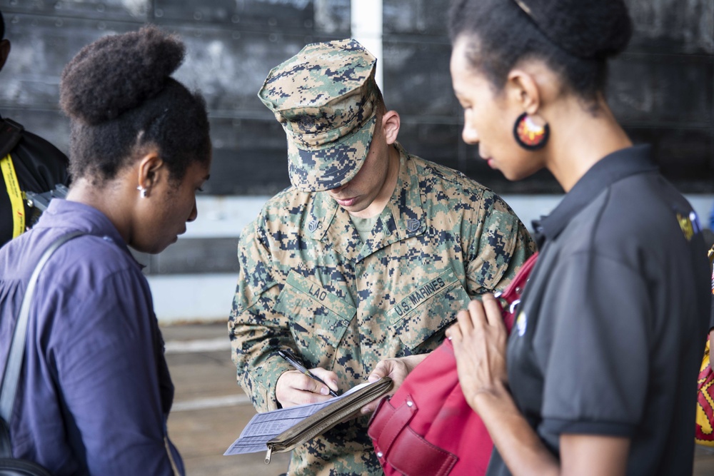 USS Green Bay Papua New Guinea Rear Adm. Cooper