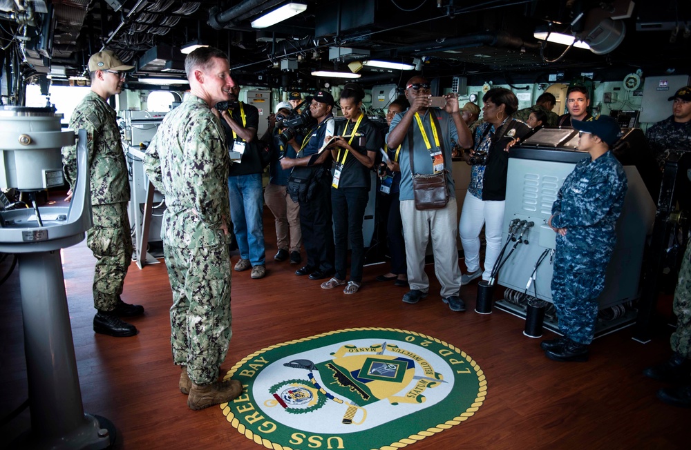 USS Green Bay Papua New Guinea Rear Adm. Cooper
