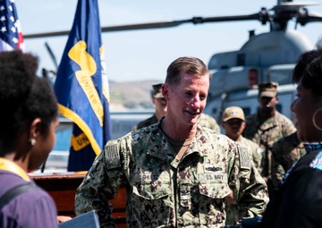 USS Green Bay Papua New Guinea Rear Adm. Cooper