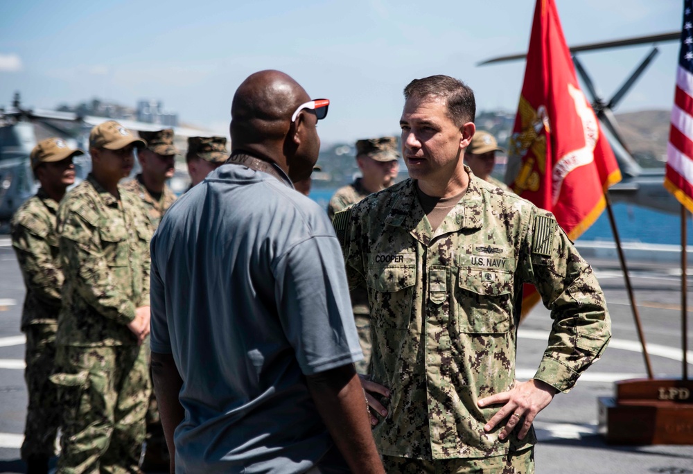 USS Green Bay Papua New Guinea Rear Adm. Cooper