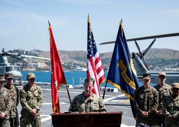 USS Green Bay Papua New Guinea Rear Adm. Cooper