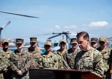 USS Green Bay Papua New Guinea Rear Adm. Cooper