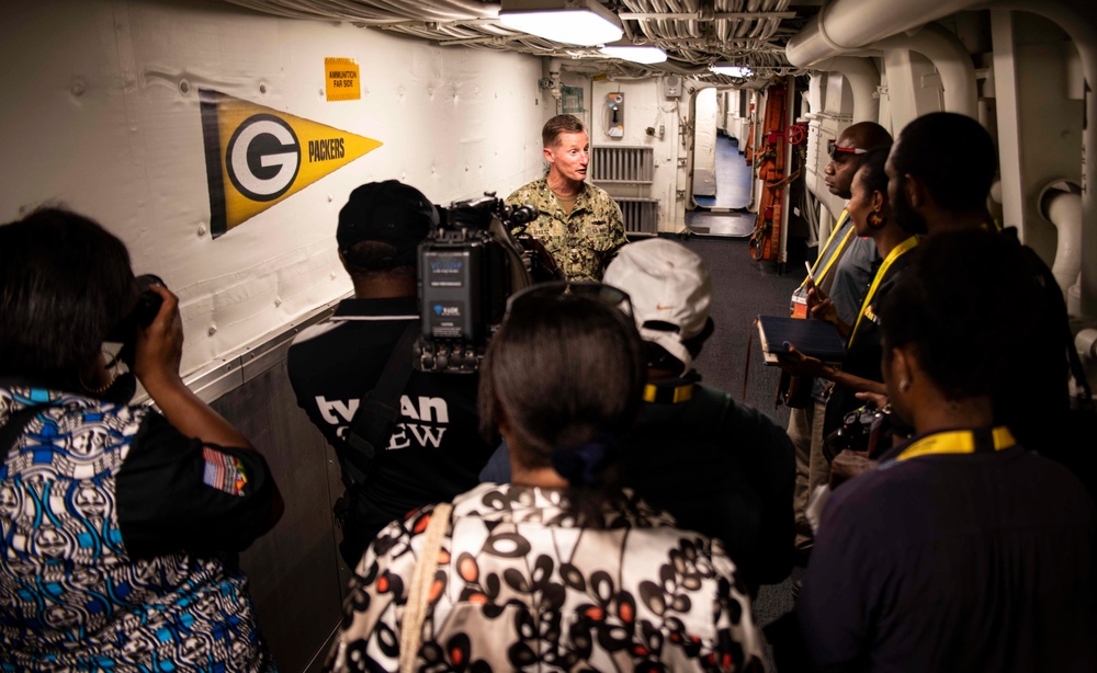 USS Green Bay Papua New Guinea Rear Adm. Cooper