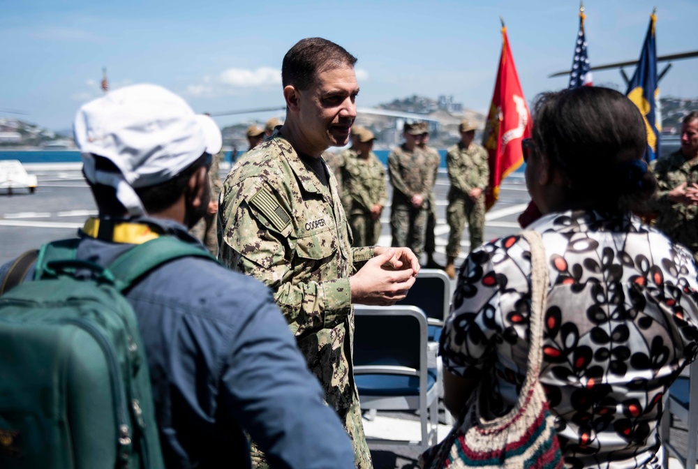 USS Green Bay Papua New Guinea Rear Adm. Cooper