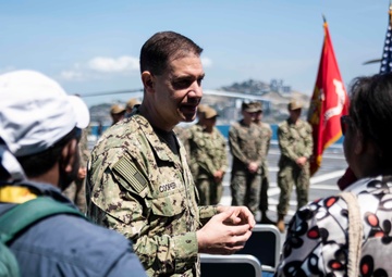 USS Green Bay Papua New Guinea Rear Adm. Cooper