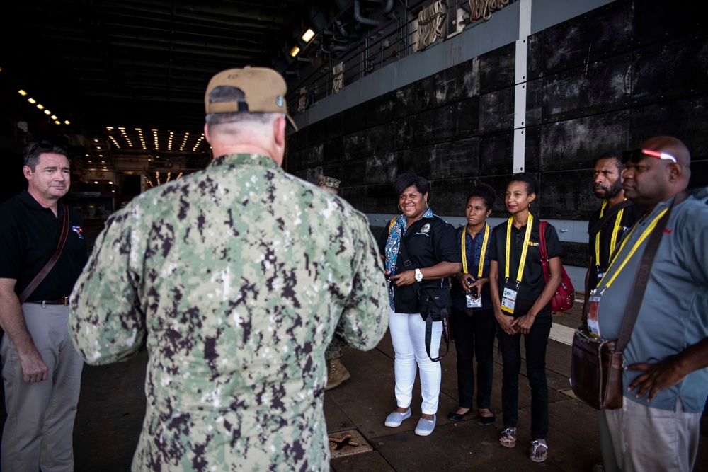 USS Green Bay Papua New Guinea Rear Adm. Cooper