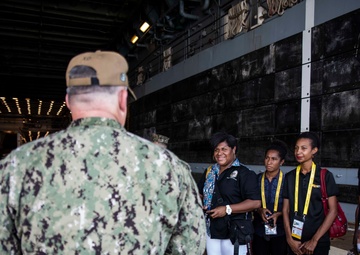 USS Green Bay Papua New Guinea Rear Adm. Cooper