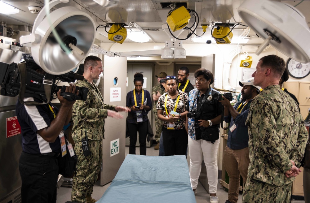 USS Green Bay Papua New Guinea Rear Adm. Cooper