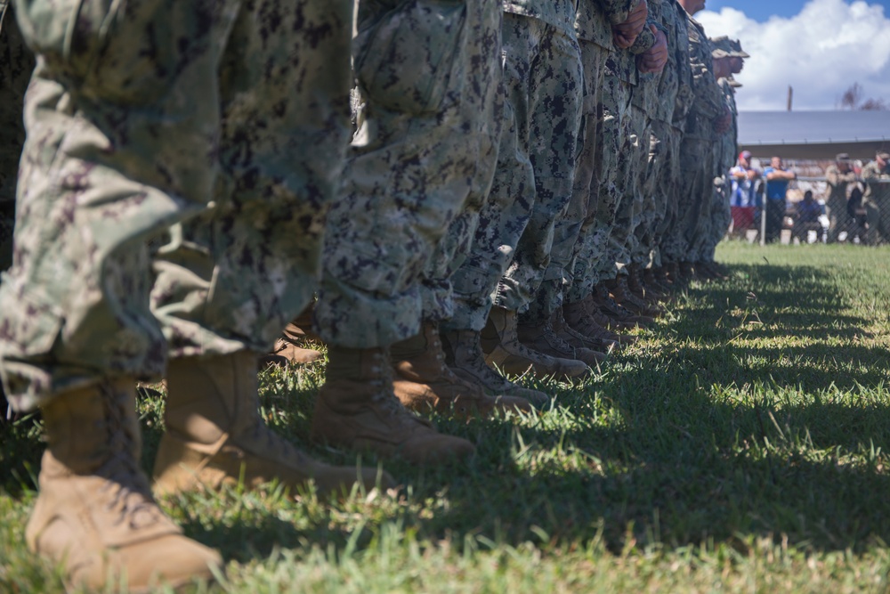 7,000 miles away, 31st MEU Marines, Sailors complete DSCA mission on Tinian as Corps turns 243