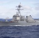 USS Chung-Hoon (DDG 93 and USS Mobile Bay (CG 53) conduct operations in the Pacific