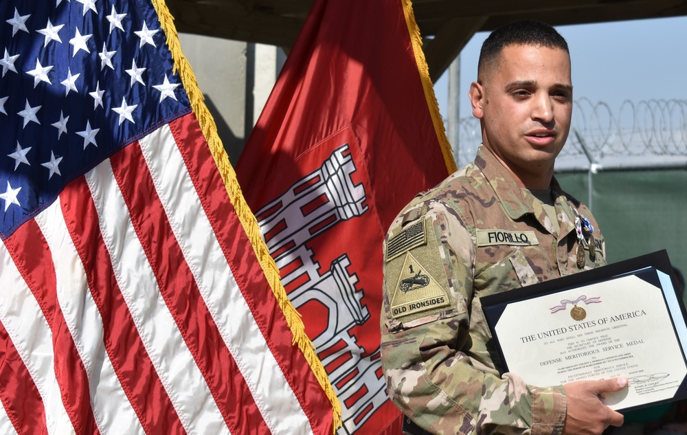 Fiorillo earns the Defense Meritorious Service Medal