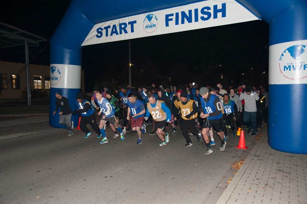 12 CAB's Verterans Day Fun Run