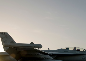 Marine EA-18Gs Arrive at Al Udeid Air Base