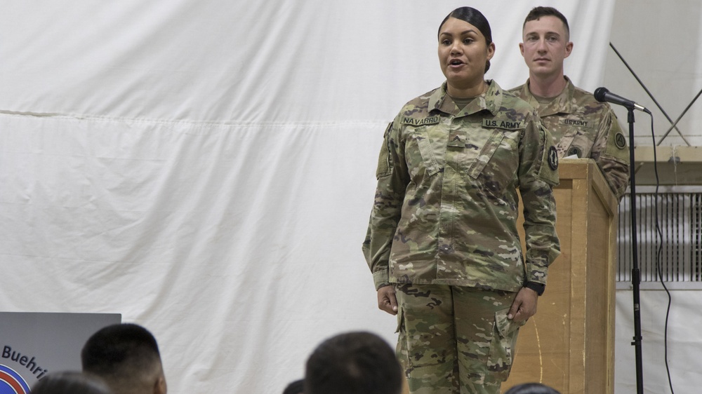 Camp Buehring BLC Graduation