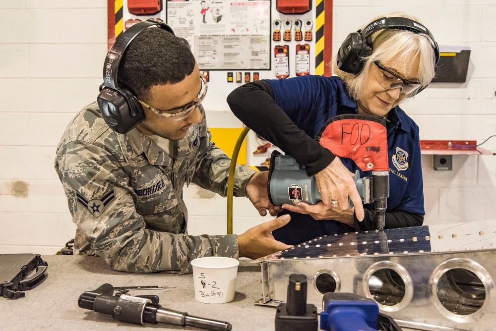 AMC civic leaders visit Team Dover