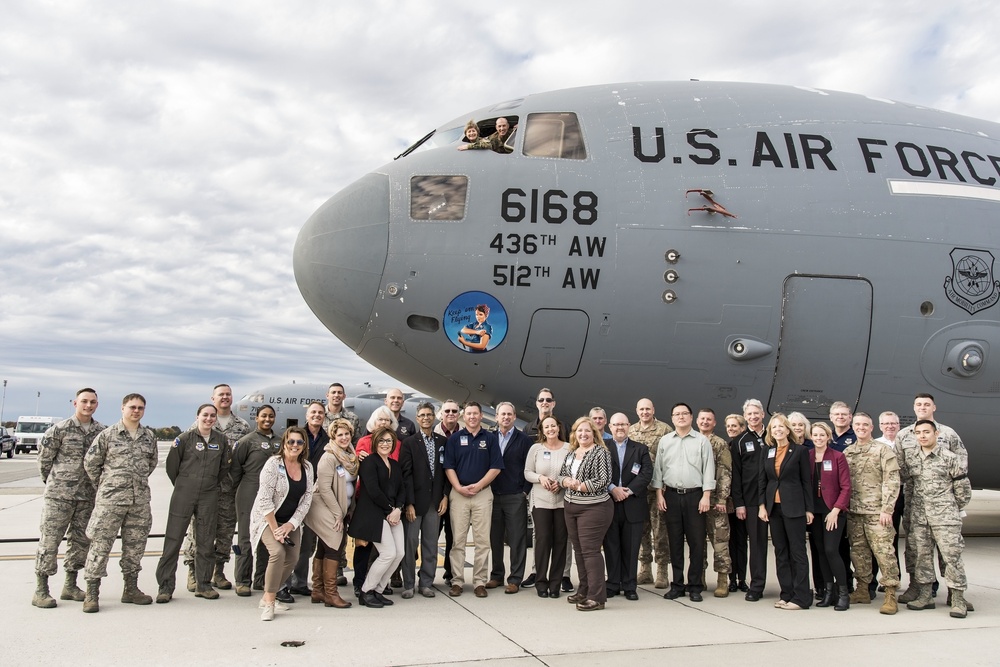 AMC civic leaders visit Team Dover
