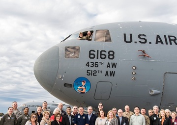 AMC civic leaders visit Team Dover