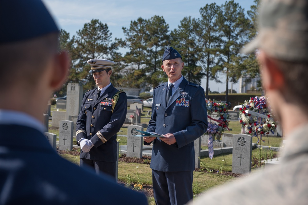 Air University commemorates 100th Remembrance Day