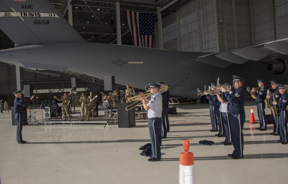 Media Event/JROTC Travis AFB Tour