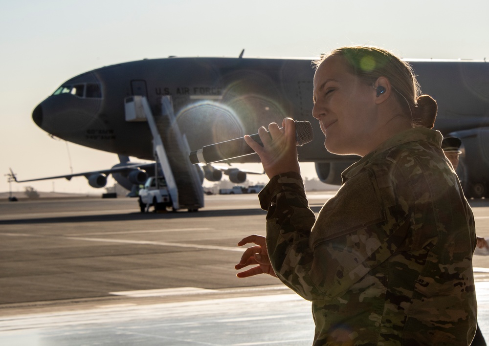 Media Event/JROTC Travis AFB Tour