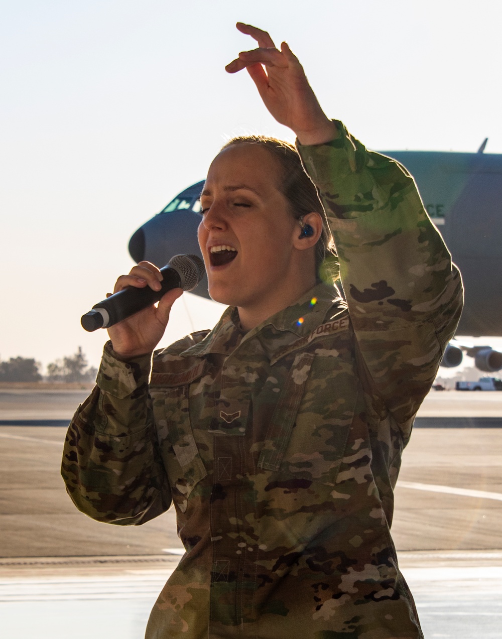 Media Event/JROTC Travis AFB Tour