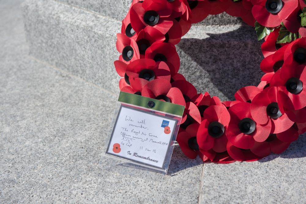 Air University commemorates 100th Remembrance Day