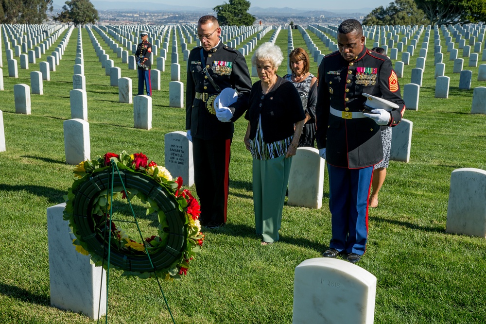 Leland D. Crawford Wreath Laying Ceremony