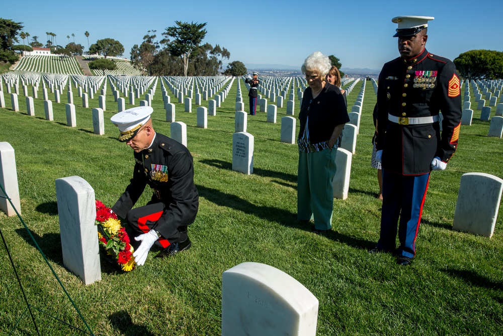 Leland D. Crawford Wreath Laying Ceremony