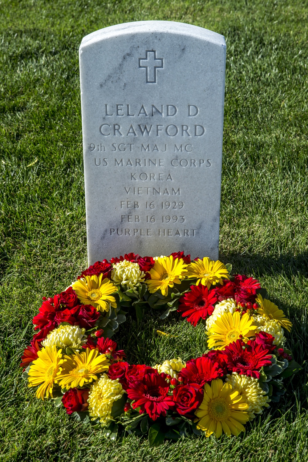 Leland D. Crawford Wreath Laying Ceremony