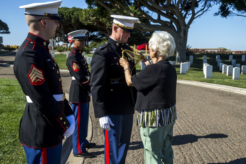 Leland D. Crawford Wreath Laying Ceremony