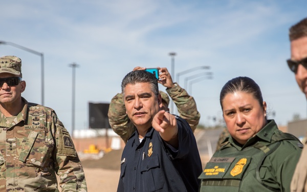 Joint CBP and DOD Briefing on Operation Secure Line - Calexico, California