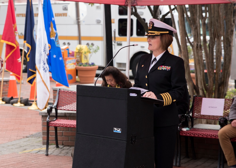 Veterans Day Ceremony Held in Bethesda