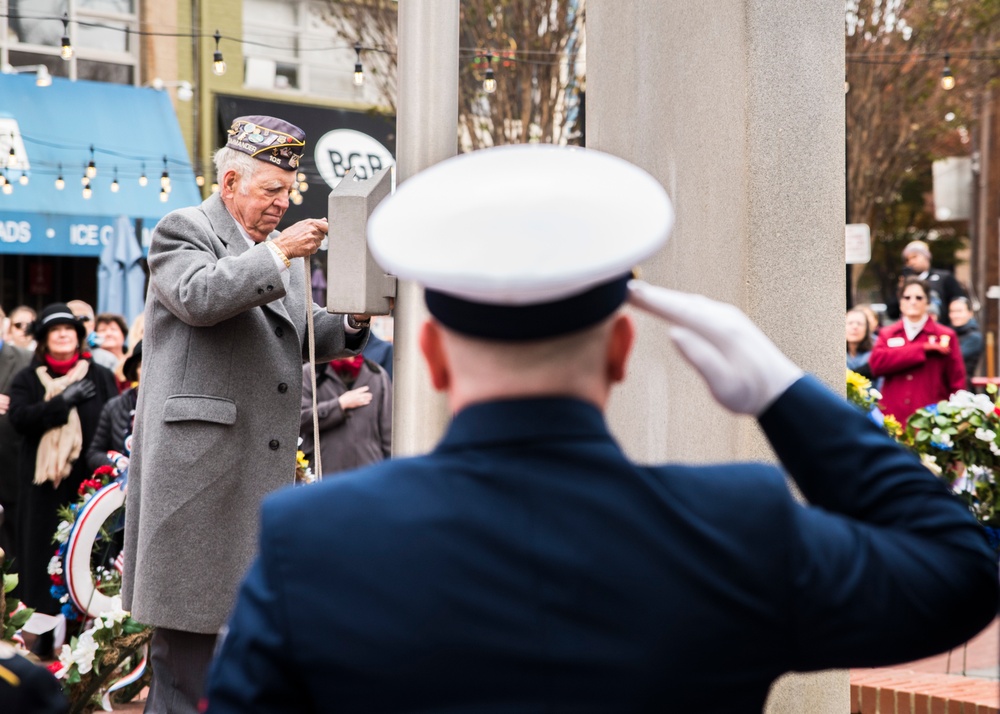 Veterans Day Ceremony Held in Bethesda