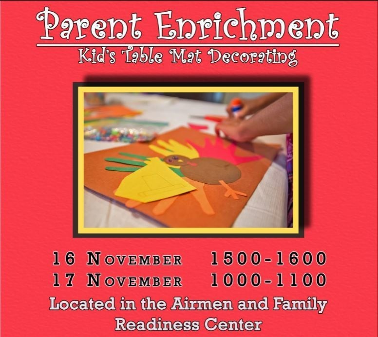 A&amp;FRC to host kids table mat decorating