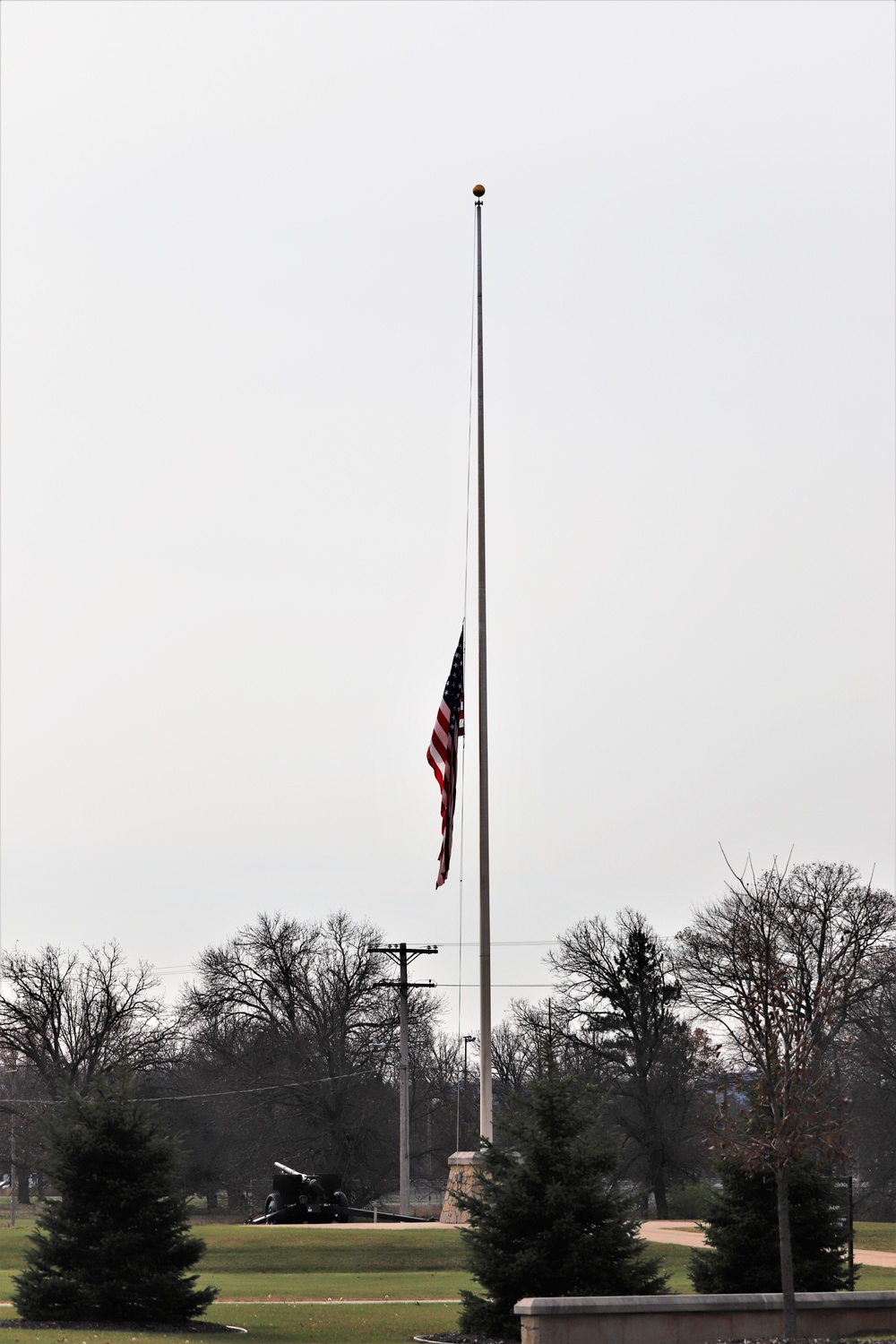 Fort McCoy and the American Flag