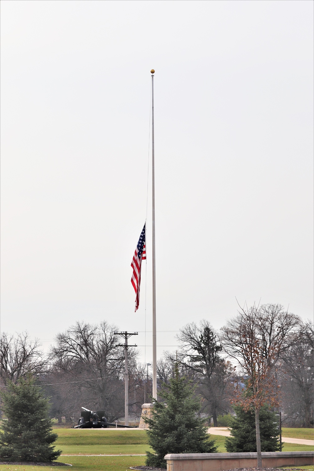 Fort McCoy and the American Flag