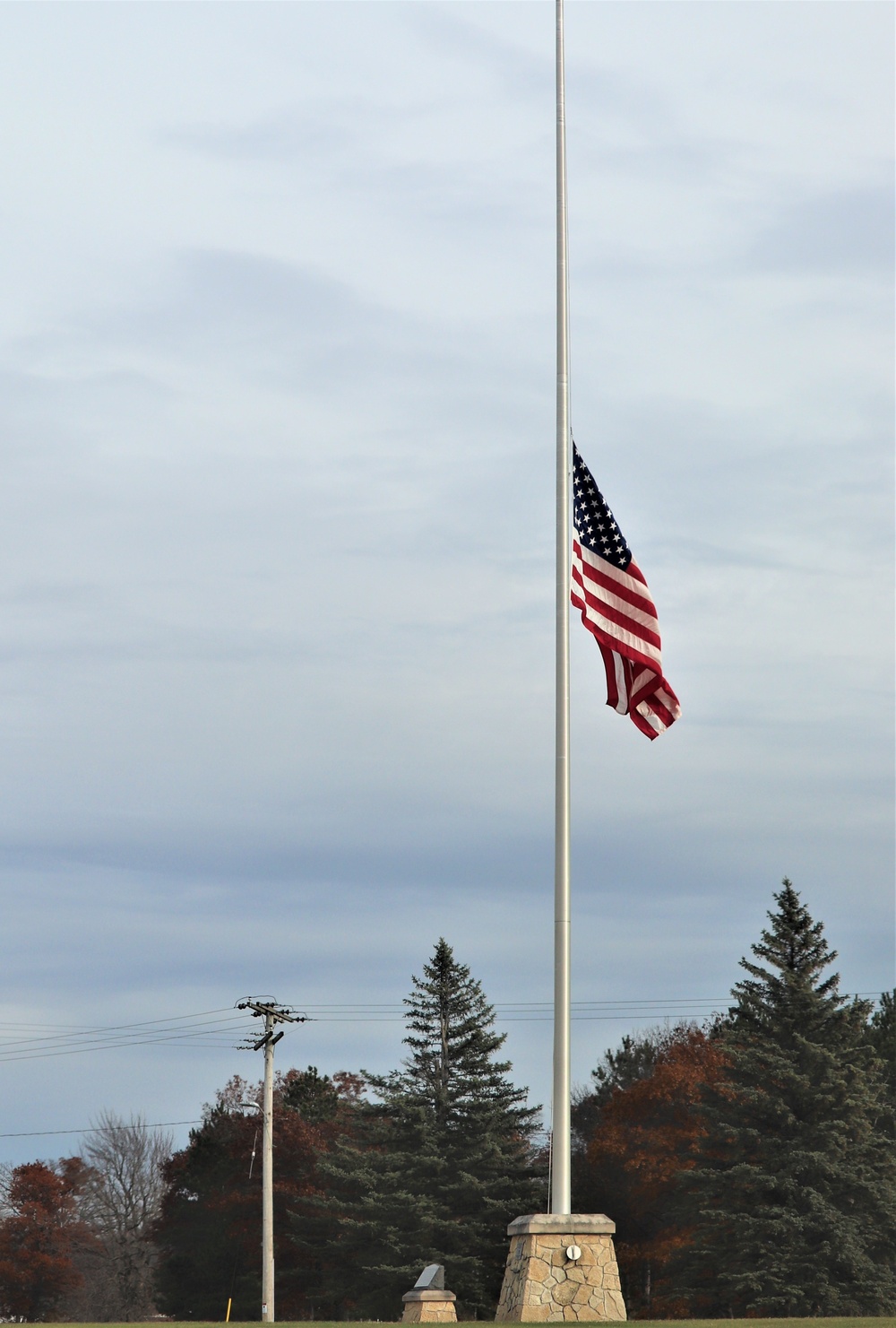 Fort McCoy and the American Flag