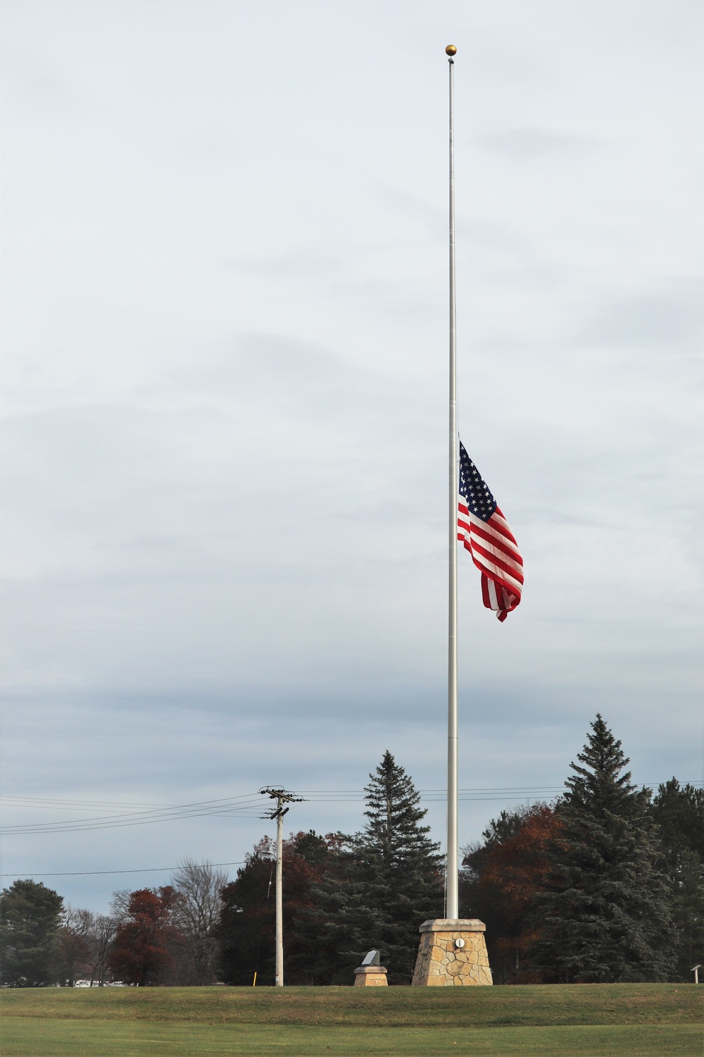 Fort McCoy and the American Flag