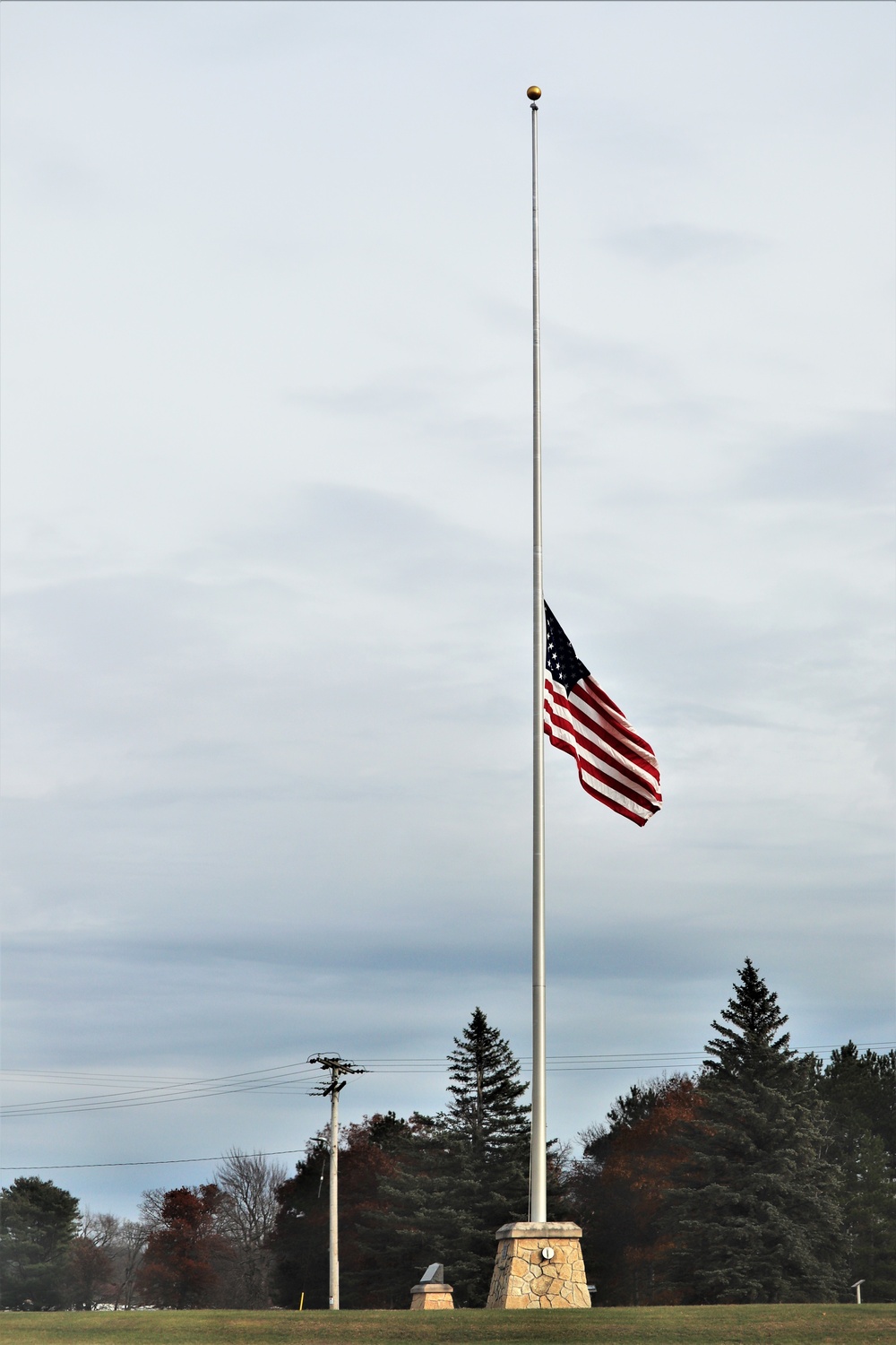 Fort McCoy and the American Flag